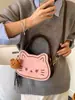 Bolso Retro de Gama Alta para Mujer, Nuevo Bolso Cruzado de Dibujos Animados Lindo Otoño/Invierno 2025, Bolso de Mano Popular