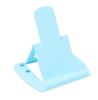 Soporte para teléfono móvil tipo tarjeta, plegable, con inclinación ajustable de dos niveles, soporte portátil de plástico para teléfono móvil.