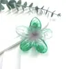 Novedad Pinza de Flor de Huevo Pinza de Pelo de Flor de Colores Retro Europea y Americana Pinza Lateral para Cabello de Mujer Pinza de Tiburón para Media Cabeza