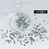 Rinestones para Uñas Dongzhou 3*2MM Pequeños de Gota con Base Puntiaguda Rinestones Accesorios para Joyería DIY Cristales Brillantes K9 para Uñas