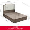 Cama de Hotel Minimalista Moderna Muebles de Hotel Estructura de Cama Individual Habitación de Huéspedes Apartamento B&B Habitación Estándar Juego Completo Cama de Dormitorio Doble