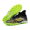 Zapatos de Fútbol para Estudiantes Hombres y Mujeres Transfronterizos, Tacos Tf para Hombres para Entrenamiento, Zapatos de Entrenamiento Transpirables Profesionales de Competición con Tacos Largos Fg para Adultos