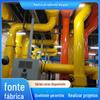 Concha colorida de isolamento térmico concha de tubo de isolamento térmico concha protetora externa de PVC placa de isolamento térmico para usina de energia carvão-eletricidade tubo
