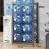 Estante de Almacenamiento para Cubo de Agua Engrosado Oficina de Empresa Gabinete de Colocación de Cubo de Agua Lateral para Fuente de Agua Estante de Almacenamiento para Agua Embotellada para el Hogar