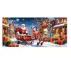 Bandeira de Garagem de Natal Nova Transfronteiriça Personalizada 2025 Amazon Temu Bandeira de Feriado Banner para Porta de Garagem de Natal