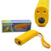 Linterna LED de doble cabezal En caja Sin batería Repelente ultrasónico para perros Remolque portátil para perros Remolque para perros ladradores