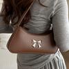 Bolso popular de este año para mujer 2024 nuevo bolso vintage para axilas para mujer estilo extranjero bolso de hombro de moda combinable para mujer