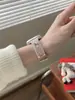Pulseira Magnética Trançada de Nylon Pequena Adequada para Apple Watch Gerações 1-10, Pulseira de Relógio 41/49mm, Pulseira Elástica Iwatch11