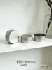 Perfume Sólido Crema Facial Sérum Loción Cosméticos Decantación Portátil Metal Roscado Redondo Caja de Aluminio