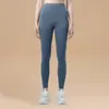 Mallas de Fitness para Correr Levanta Glúteos de Cintura Alta Control de Abdomen Elásticas Deportivas Ajustadas Pantalones de Yoga Gris-Morado para Mujer