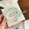 Celebridad de Internet Uña de Gato Qingti Pulsera Fresca Estilo Dulce de Niña Estilo Pareja Pulsera para Dedos de Mujer Cadena de Cuentas Suave para Mano Venta al por Mayor