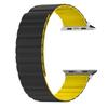 Pulseira Doth 20/22mm adequada para applewatch Pulseira magnética de silicone Apple pulseira de pulso iwatch bicolor