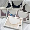 ¡Es genial usarlo en un suéter/suéter! Tecnología Negra Meibiya Color Sólido Almacenamiento de Calor Calor Manga Larga Camiseta Interior para Mujer
