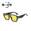 Gafas de sol con letra T, estilo retro europeo y americano, nuevas gafas de sol con bisagra transfronteriza, gafas de sol de alta gama para mujer