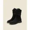 Primeiro Encontro Aumento de Temporada Botas Plataforma Femininas 2026 Novo Retro Salto Grosso Meia-Panturrilha Botas Martin Botas Curtas