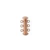 Accesorios de Hebilla de Acero Inoxidable Conexión Porosa Soldadura con Varilla Anillo de Conexión Collar Pulsera Hebilla DIY Accesorios de Joyería Hechos a Mano