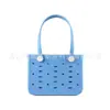 Bolsas Perfuradas de Eva para Comércio Exterior Europeu e Americano Podem Ser Decoradas por DIY, Bolsas de Praia, Bolsas Femininas Mais Vendidas Transfronteiriças, Necessaires, Bolsas Transversais para Mulheres