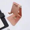 Suporte de Celular de Liga de Alumínio Dobrável Único Suporte Universal de Mesa para Celular e Tablet logo Suporte Preguiçoso de Metal