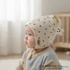 Gorro de Bebé para Primavera y Otoño con Protección para las Orejas para Niñas, Gorro de Algodón Puro de Princesa Estrella, Gorro de Elfo a Atar para Recién Nacido, Cortavientos
