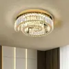 Luz principal de sala de estar de lujo ligero, 6 nuevas lámparas de techo de cristal, lámpara de protección ocular simple y elegante para dormitorio, accesorios de iluminación Zhongshan, otros