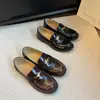 Mocasines vintage super suaves de piel de vaca para mujer, zapatos slip-on versátiles con tacón grueso y punta redonda, zapatos de piel genuina con acabado envejecido estilo británico
