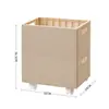 Caixa de Armazenamento de Livros Ilustrados Infantis Móvel, Estante de Armazenamento, Estante de Livros, Caixa de Armazenamento de Livros ao Lado da Mesa do Estudante, Cesta Organizadora de Múltiplas Camadas para Armazenamento