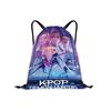 Demon Slayer Kpop Pedra Solitária Dragon Ball Sailor Moon Bolsa com Cordão Mochila de Anime Necessaire com Cordão Já Disponível