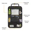 Bolsa de Armazenamento para Banco de Carro Multifuncional Bolsa de Armazenamento em Tecido Oxford Armazenamento de Carro Banco Traseiro Tablet Bolsa para Banco de Carro