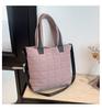 Bolsa Tote de Nylon Grande Capacidade 2026 Transfronteiriça, Tendência de Bolsa Tote Fashion e Única para Ombro/Transversal/Mão