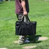Silla plegable para acampar al aire libre, silla de aleación de aluminio con respaldo, silla de director, equipo para pesca recreativa, silla ligera para patio y camping