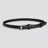 Cinturón Básico para Mujer, Moderno y Versátil, Cinturón para Mujer de Viaje con Adorno de Piel Sintética PU, Cinturón para Mujer