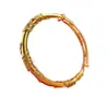 Pulsera Rellena de Flores Estilo Chino, Versátil Regalo de Cumpleaños de Nicho para Novia en Verano