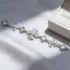 Pulsera y Collar de Cruz de Cobre Chapados en Oro de 18 Quilates con Diamantes Brillantes, Accesorios de Joyería DIY, Accesorios Hechos a Mano de Lujo Ligero de Alta Gama