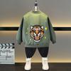 Casaco para meninos primavera e outono CUHK roupas infantis roupas de primavera meninos 2025 nova chegada street-fried casaco bonito primavera top