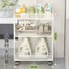 Estante de Almacenamiento para Baño, Estante Multicapa para Detergente de Lavandería de Baño, Artefacto de Almacenamiento Multifuncional Removible para Inodoro y Balcón