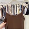 Vestido Longo de Verão Feminino 2026 em Algodão de Malha Fina Altamente Elástico, com Caimento Solto, Efeito Emagrecedor, Forro Versátil e Modelo Regata Longo