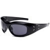 3416 Gran Venta Gafas de Sol Wraparound Estilo Y2K Europeo y Americano Estilo Futuro Grandes Hombres y Mujeres Deportivas Moda Tendencia