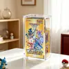 Caja magnética de acrílico transparente para ETB de Pokemon, caja de almacenamiento a prueba de polvo, engrosada y resistente a impactos, caja de exhibición para tarjetas TGC y figuras