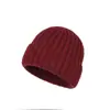 Gorro de Punto con Hilo Retorcido de Pelo de Conejo de Invierno para Mujer, Cortavientos, Cálido, Transpirable, Gorro de Lana de Ala Ancha para Pareja Estudiante y Adultos