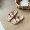 Mollykiki Estilo Coreano Slip-On Sapatos Birkenstock para Mulheres 2026 Verão Novo Versátil Casual Chinelos de Praia