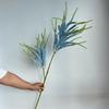 Novo estilo de casamento mulher 2 garfo junco flor casamento salão cerimonial teto flor arte suave arranjo de flores decoração estrada chumbo flor alta