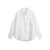 Yidao Roupas Vintage 2026 Outono Novo Camisa Listrada de Linho Retrô Manga Longa Masculina Corte Solto Casual