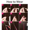 Pelucas Transfronterizas para Mujer con Extensiones de Teñido Coloreadas Estampado de Leopardo Colgantes, Highlights de Moda Europeos y Americanos Manojos de Cabello, Tiras de Peluca