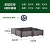 Caja de Plantación Zhixiao Caja Especial para Cultivar Verduras Maceta Rectangular tipo Plato para Balcón Maceta Grande para Verduras Artefacto para Interiores Exteriores