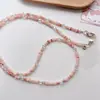 Funda Rosa Creativa de Mármol para Teléfono Móvil Cadena Cruzada Bolsa Universal Versátil Cuerda Cruzada Cadena Paradiso Amplificador