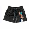 Pantalones de playa de impresión digital transfronterizos pantalones cortos de impresión 3D pantalones de playa 3D de playa anime Dragon Ball
