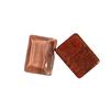 Corea del Sur pintura de tinta transparente floreciente pincelado pequeño rectangular diy accesorios de resina aretes horquilla material para funda de teléfono al por mayor