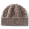 Nova coleção outono/inverno 2026: Chapéu de tricô 100% caxemira pura, estilo unissex, grosso e quente, perfeito para o tempo frio, e versátil para qualquer roupa.
