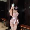 Lencería Sexy para Mujer Conjunto Camisola Transparente Una Pieza Sexy Pasión Multicamas Conjunto de Lencería Uniforme
