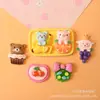 Resina 3D Desenho Animado Animal Fruta Cola de Creme Acessórios DIY Presilha de Cabelo Capa de Celular Adesivos Estilos Mistos